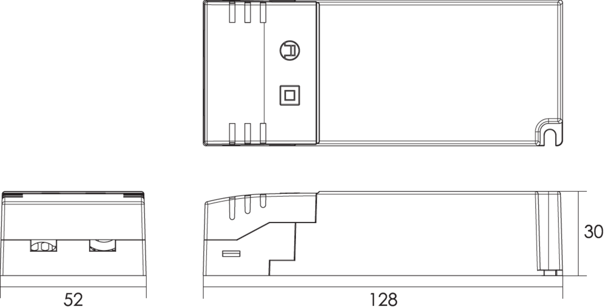 24V 25W Dimmable LED Driver Image