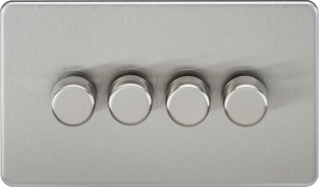 4G 2-way Intelligent Dimmer - Brushed Chrome