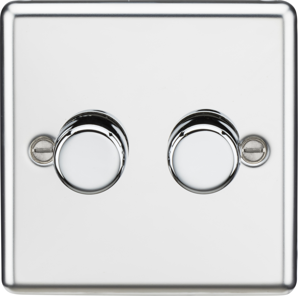 2G 2-way Intelligent Dimmer - Polished Chrome
