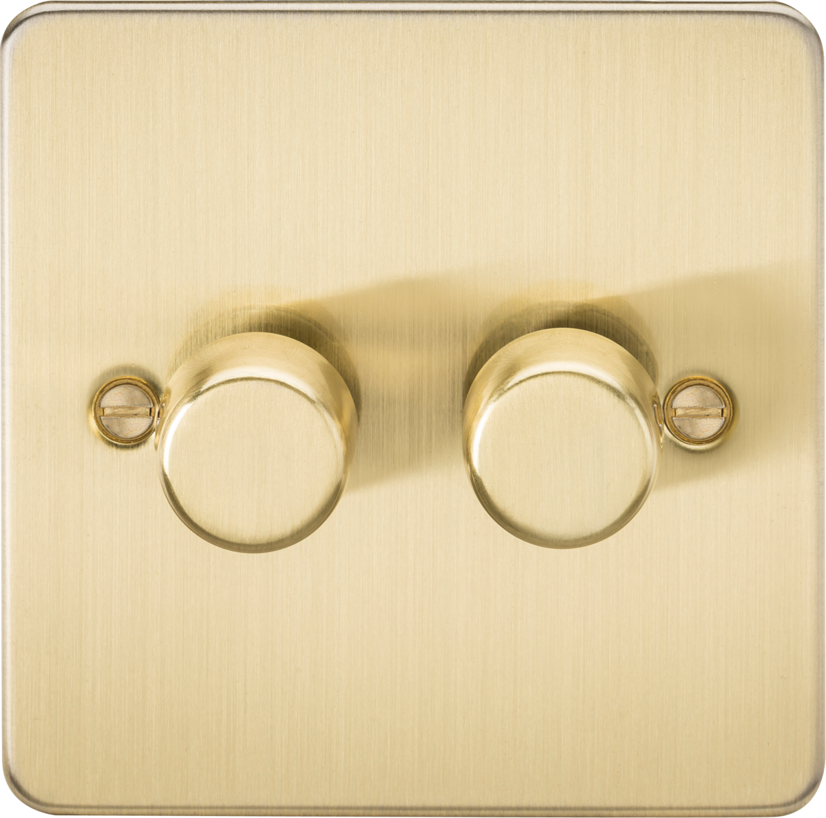 2G 2-way Intelligent Dimmer - Brushed Brass