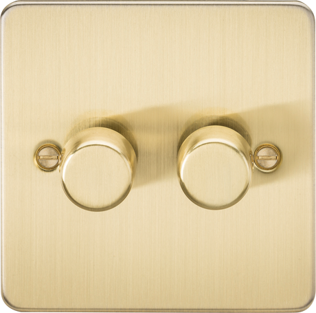 2G 2-way Intelligent Dimmer - Brushed Brass