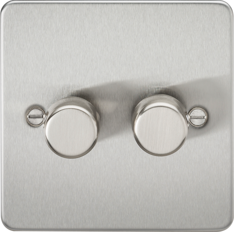 Brushed Chrome Intelligent Dimmer 10-200W, Model FP2192BC