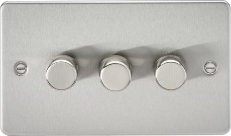 3G 2-way 10-200W Intelligent Dimmer in Brushed Chrome