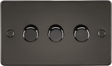 3G 2-Way Intelligent Dimmer - Gunmetal
