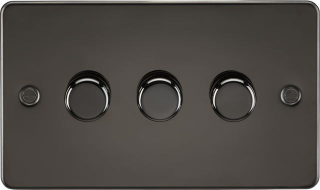 3G 2-Way Intelligent Dimmer - Gunmetal