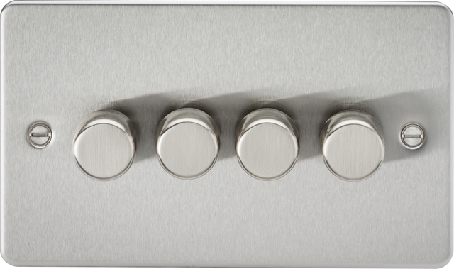 4G 2-way Intelligent Dimmer - Brushed Chrome