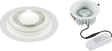 230V 10W COB LED Recessed Downlight - Cool White, 4000K