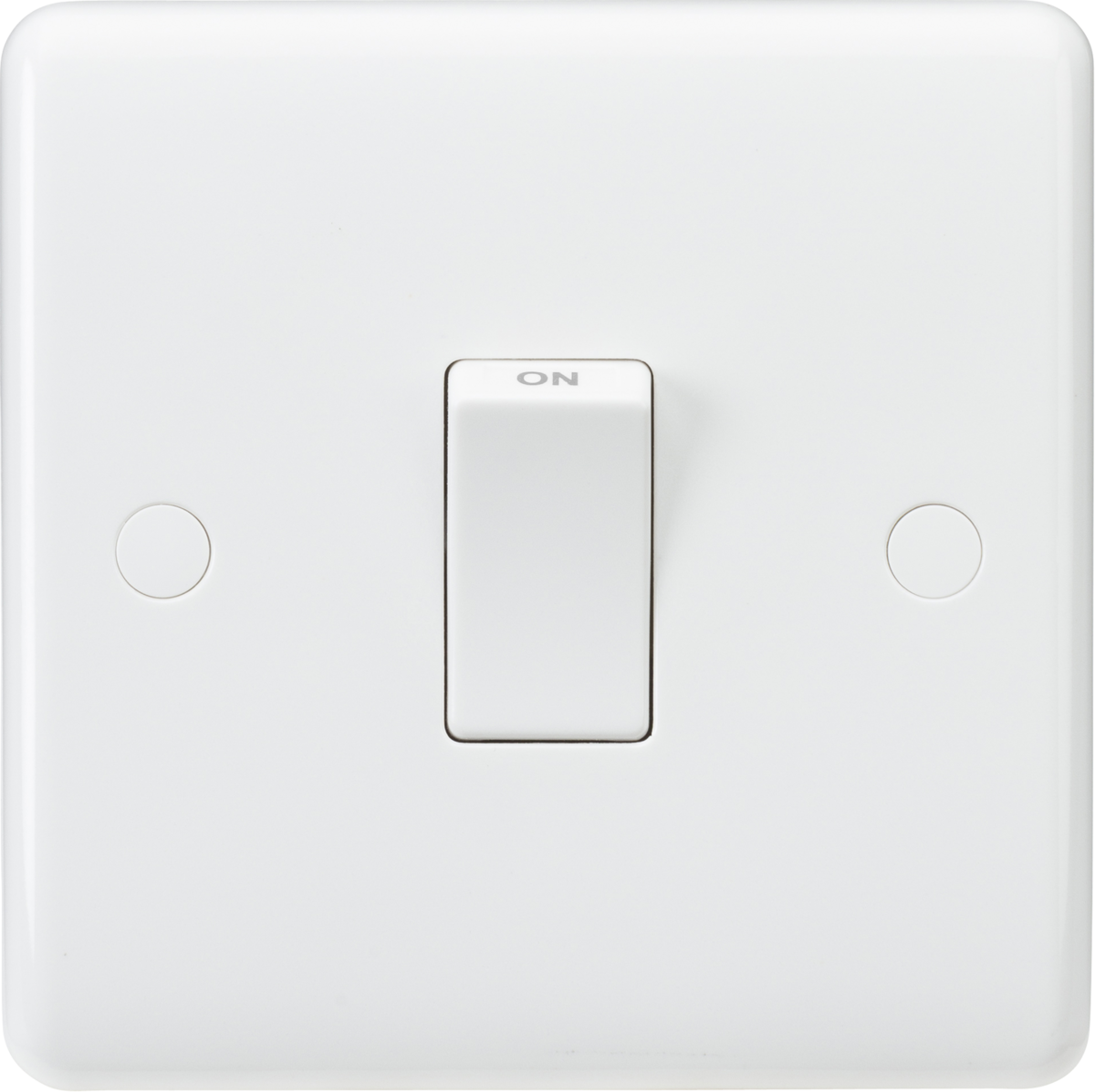 Knightsbridge 20A DP Switch with Curved Edge Design