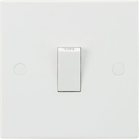 Knightsbridge 20A 1G DP Switch - White
