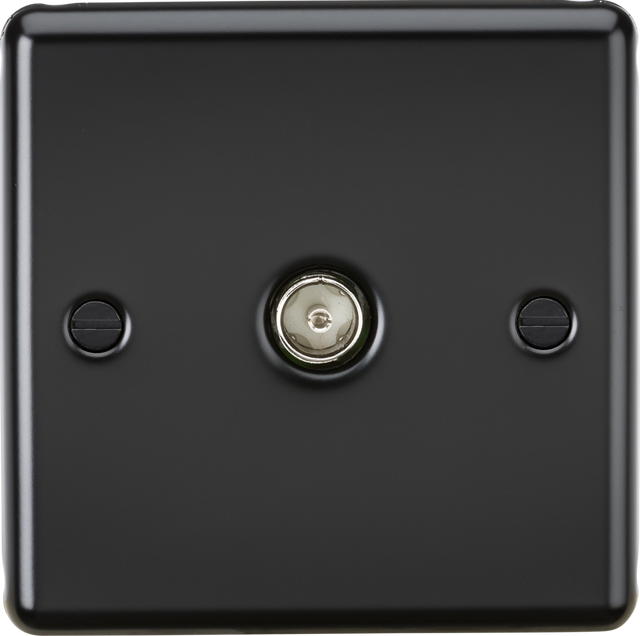 ML Accessories TV Outlet (Non-Isolated) - Matt Black