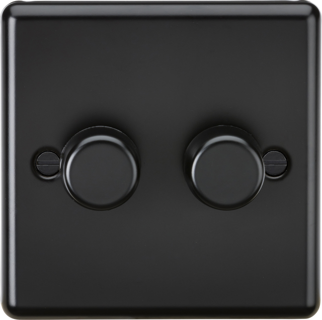 ML Accessories 2G 2 Way 10-200W Intelligent Dimmer - Matt Black