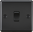 20A 1G DP Switch - Matt Black