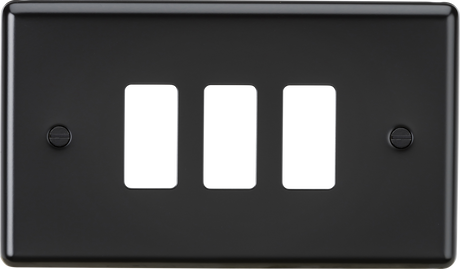 3G Grid Faceplate - Matt Black