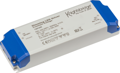 IP20 12V 50W DC Dimmable LED Driver - Constant Voltage