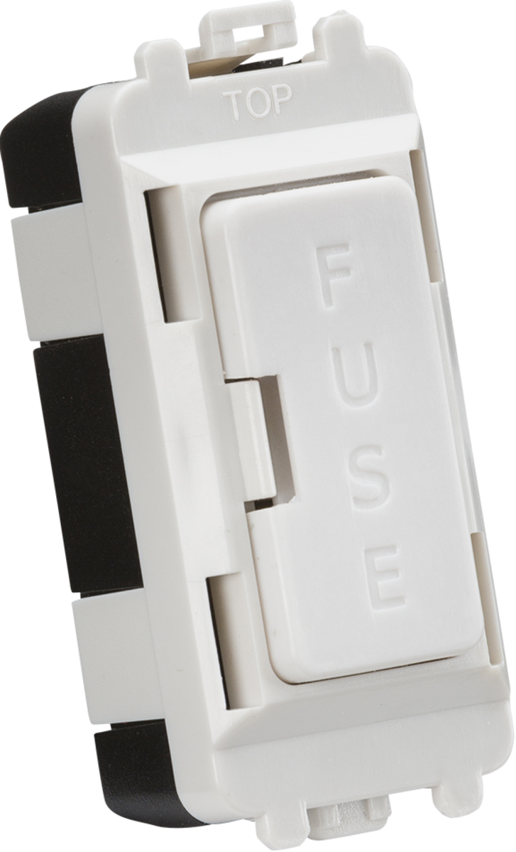 Knightsbridge 13A Fused Module - White