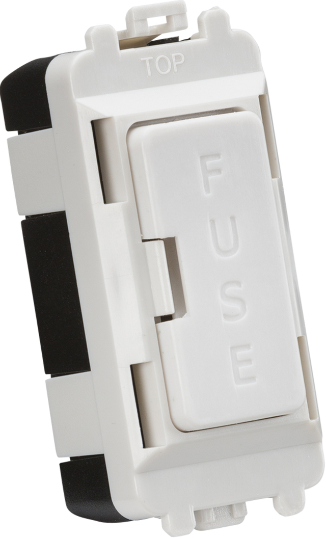Knightsbridge 13A Fused Module - White