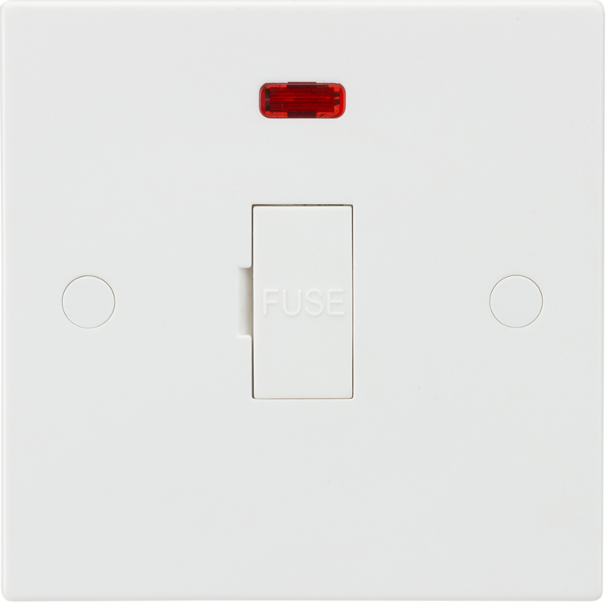 Knightsbridge 13A Fused Spur Unit with Neon Indicator