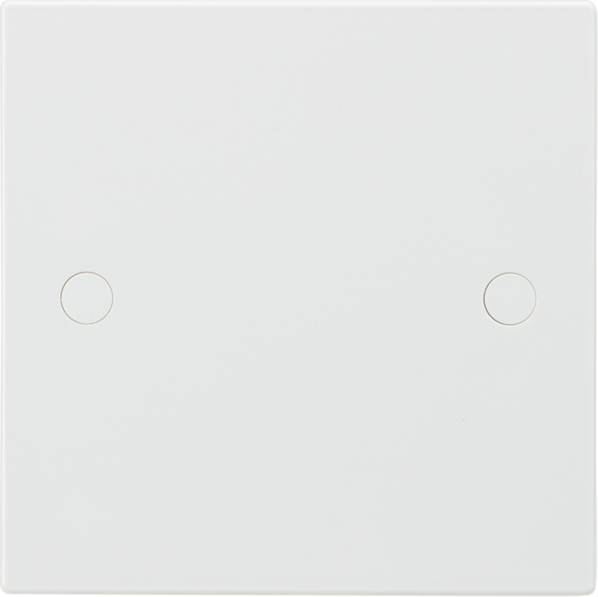 Knightsbridge 1G Blanking Plate - White