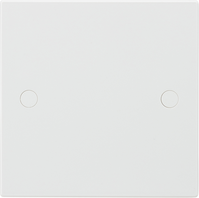 Knightsbridge 1G Blanking Plate - White