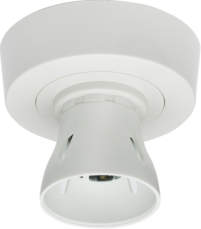 T2 HO BC Batten Holder with Ceiling Rose Base - Main View