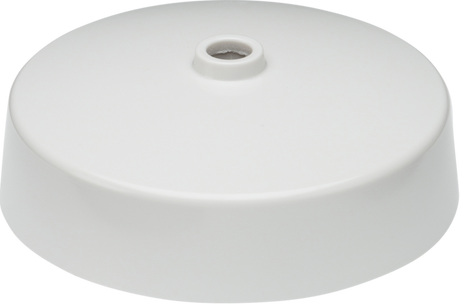 Ceiling Rose 3-Plate with Integral Terminal Block - White Finish