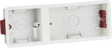 Knightsbridge 35mm Dry Lining Box - White Plastic