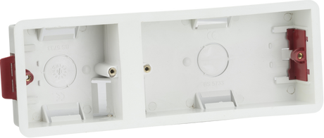 Knightsbridge 35mm Dry Lining Box - White Plastic