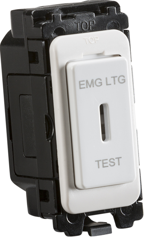 20AX DP Key Switch Module - EMG LTG TEST Marking