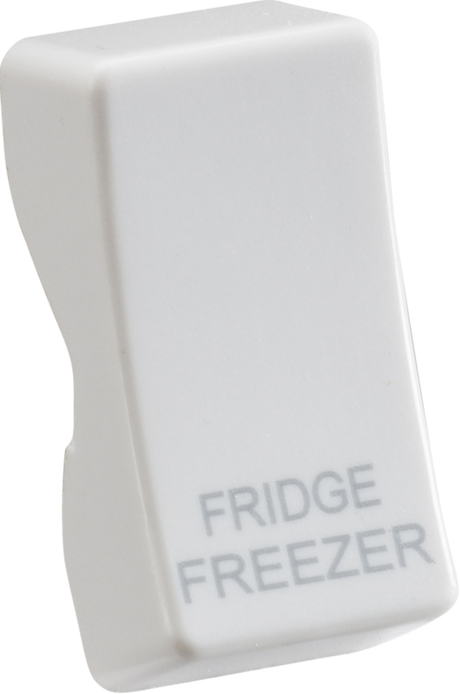 Rocker Cover for Fridge Freezer - Laser Printed White