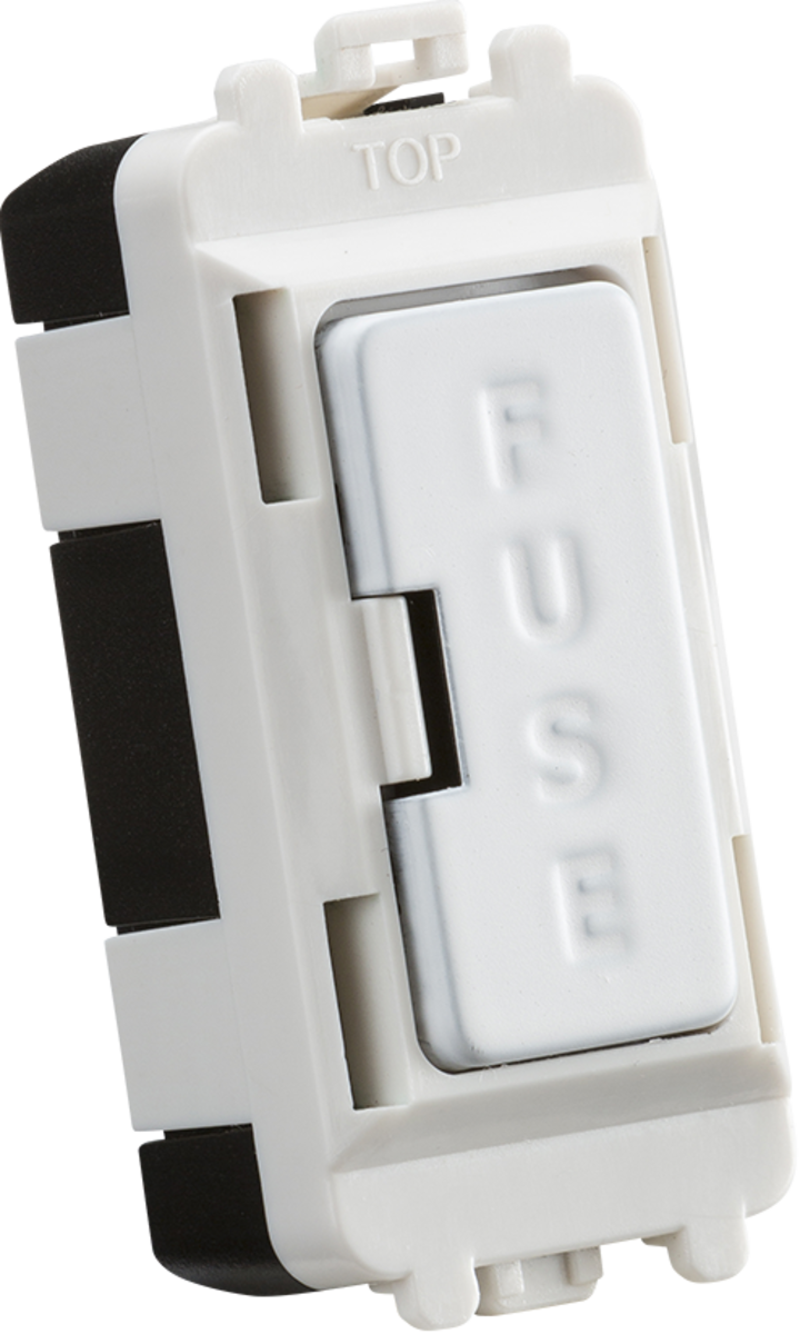 Knightsbridge 13A Fused Module - Matt White