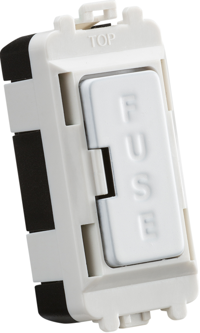 Knightsbridge 13A Fused Module - Matt White