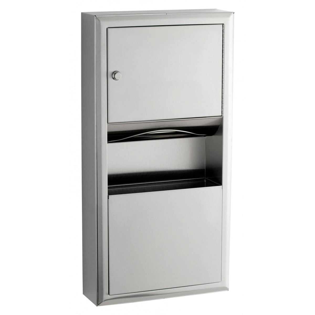 B-3699 Paper Towel Dispenser and 7.6L Bin Combination Unit