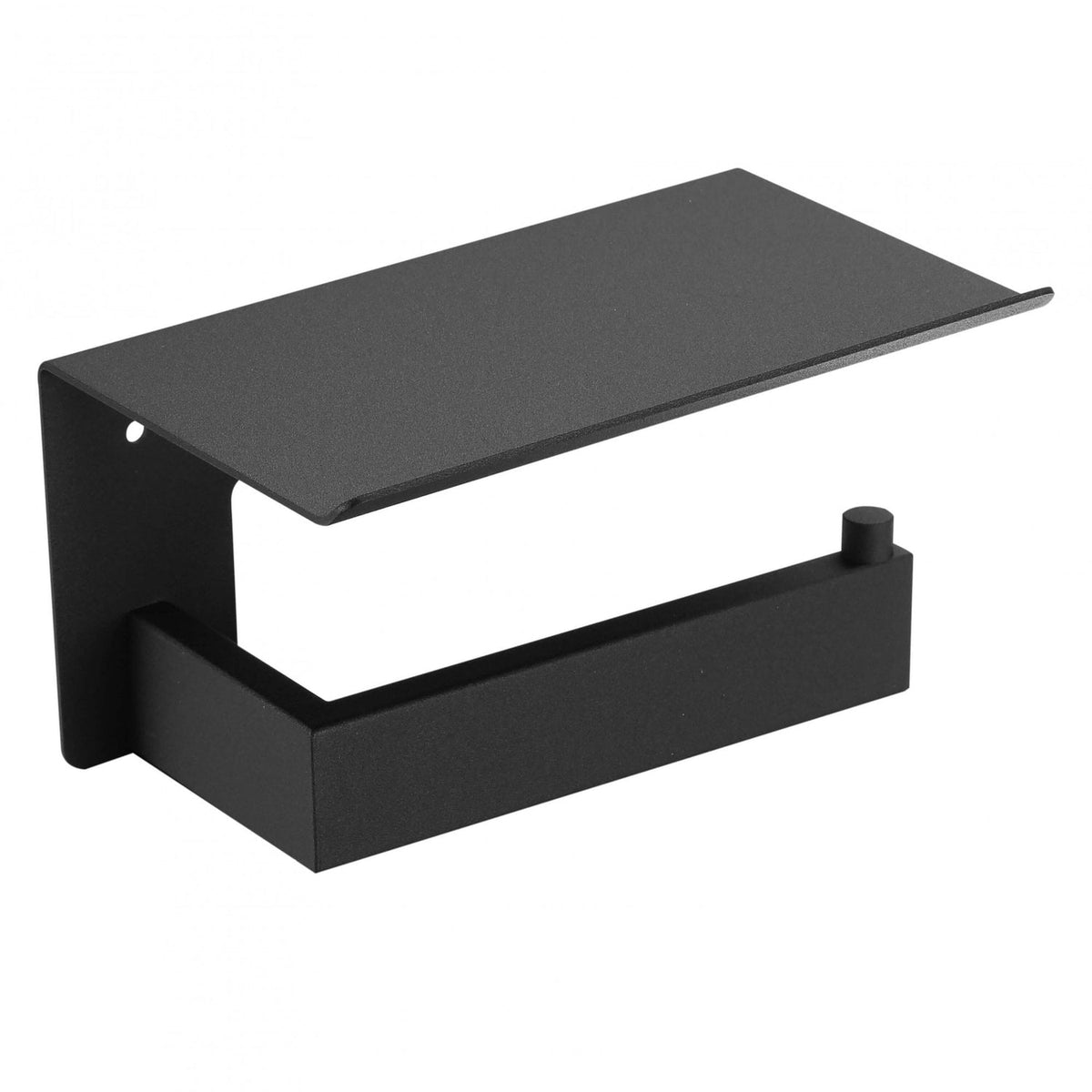 Toilet Paper Roll Holder with Shelf