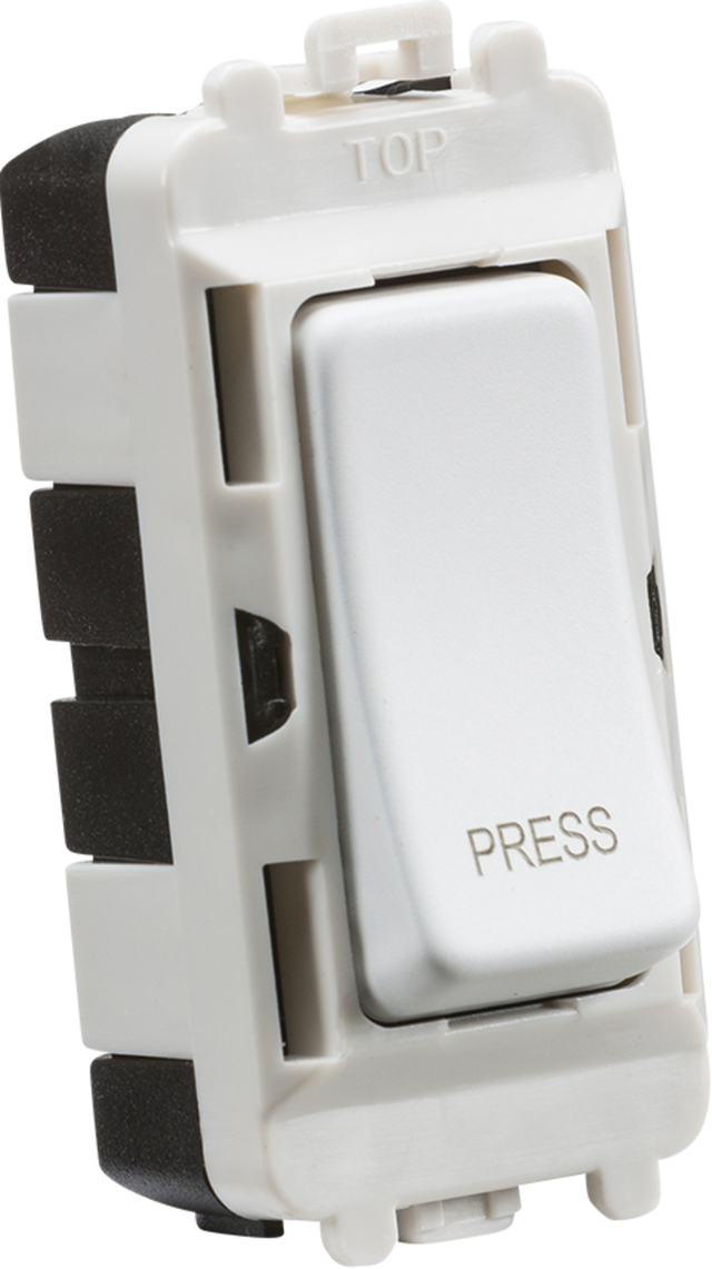ML Accessories 20AX 2 Way Retractive SP Module Marked PRESS - Matt White