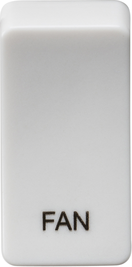 ML Accessories Switch Cover Marked FAN - White