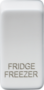 Switch Cover marked FRIDGE/FREEZER - Matt White