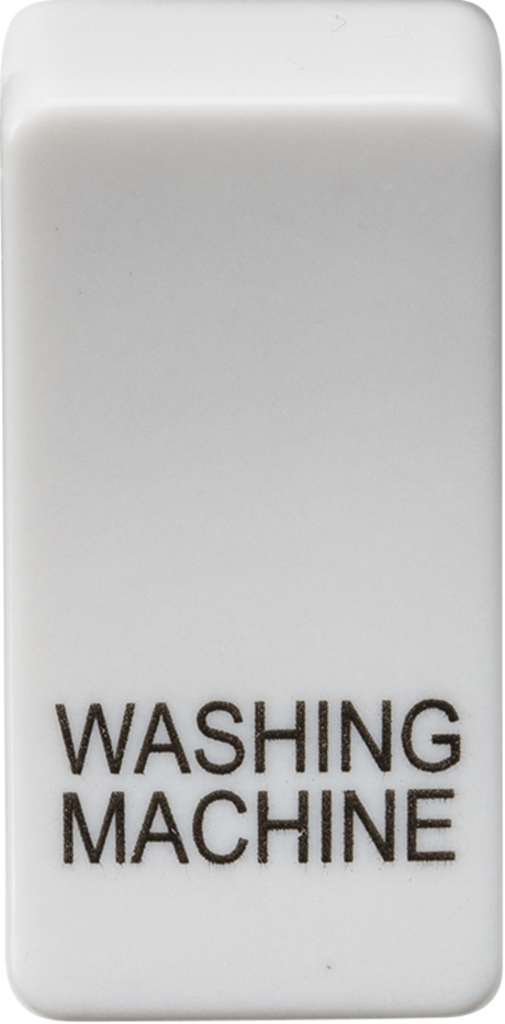 Switch Cover Marked Washing Machine - White - GDWASHU