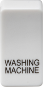 Switch Cover Marked Washing Machine - White - GDWASHU