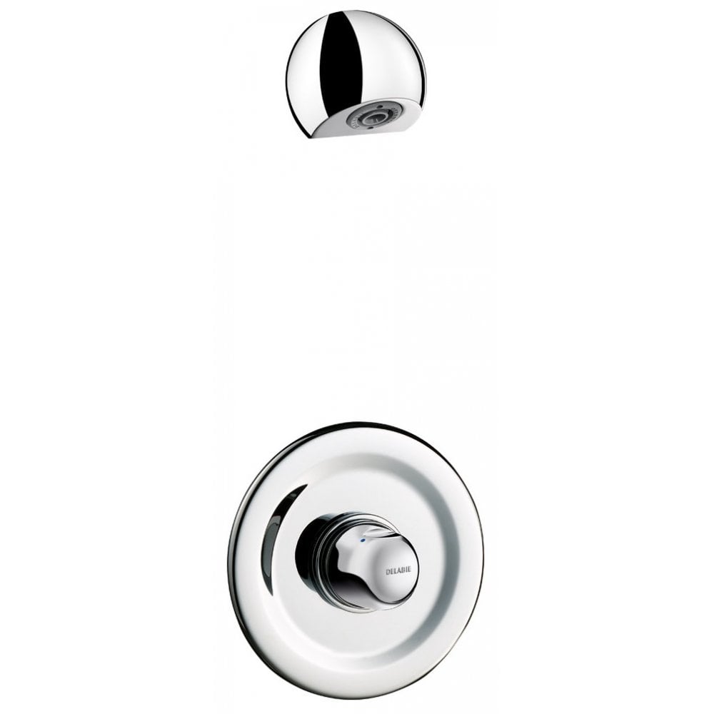 790909 DELABIE TEMPOMIX Recessed Time Flow Shower Kit