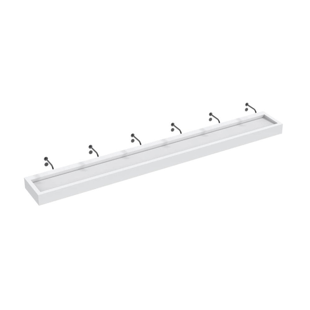 The Monolith M or L Series Wall Mounted Wash Basin L.3600mm (450 or 600mm Depth)