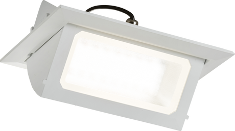 SARA 230V IP20 LED Recessed Tri-Wattage Wallwasher - Main View