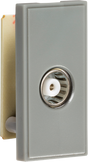 TV Outlet Module (PCB) 25 x 50mm - Grey