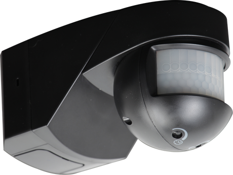 Knightsbridge IP55 200° PIR Sensor - Black