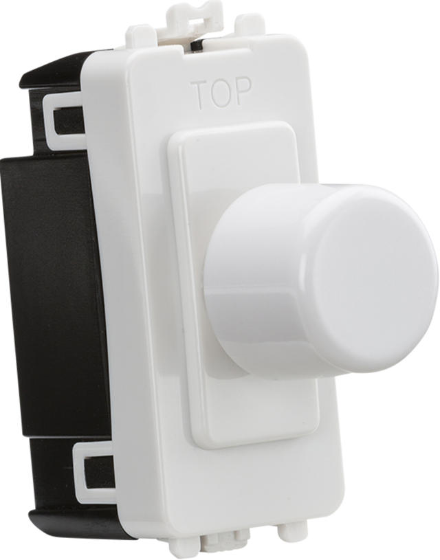 Knightsbridge 2-way Trailing Edge Dimmer Module - White