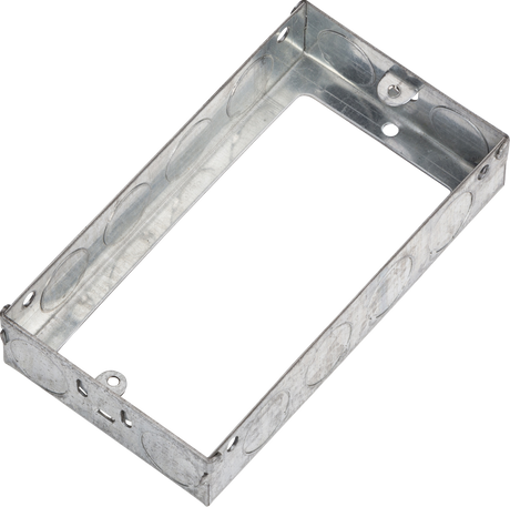 2G 25mm Galvanised Steel Extension Box - GSE225