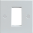 1G Modular Faceplate - White
