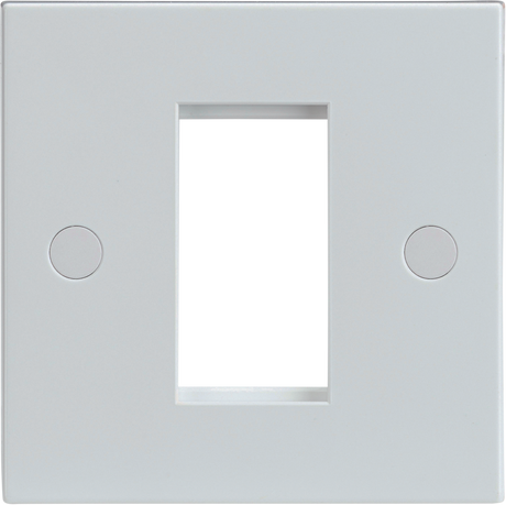 1G Modular Faceplate - White