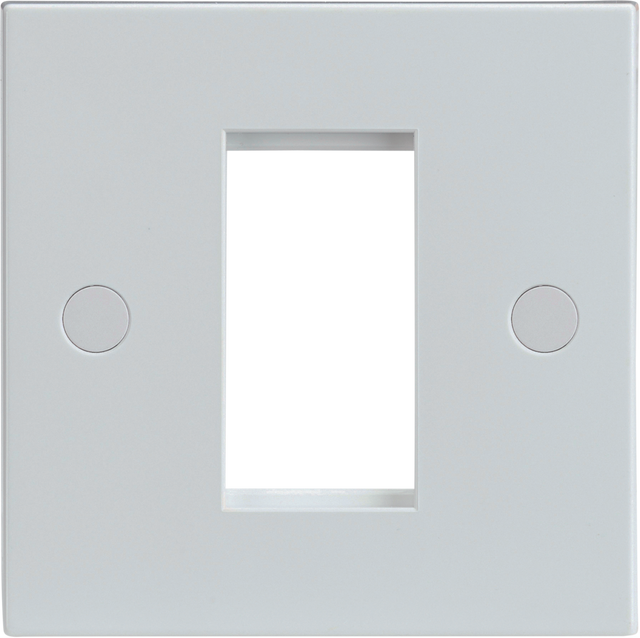 1G Modular Faceplate - White