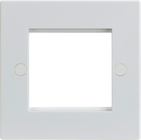 2G Modular Faceplate - White for Data Comms Installations