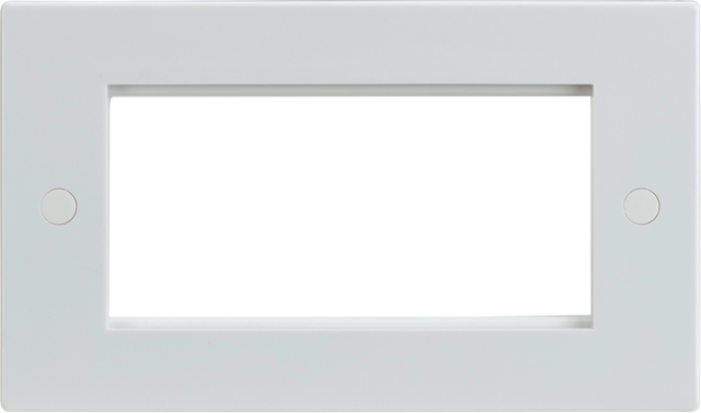 4G Modular Faceplate - White